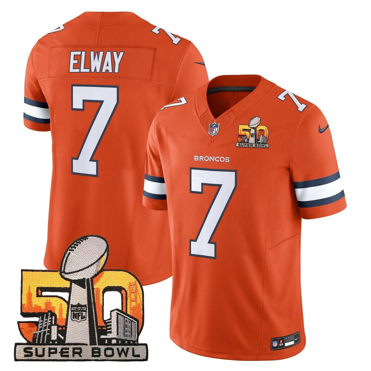 DB Super Bowl 50 Patch Vapor Limited Jersey - image 20