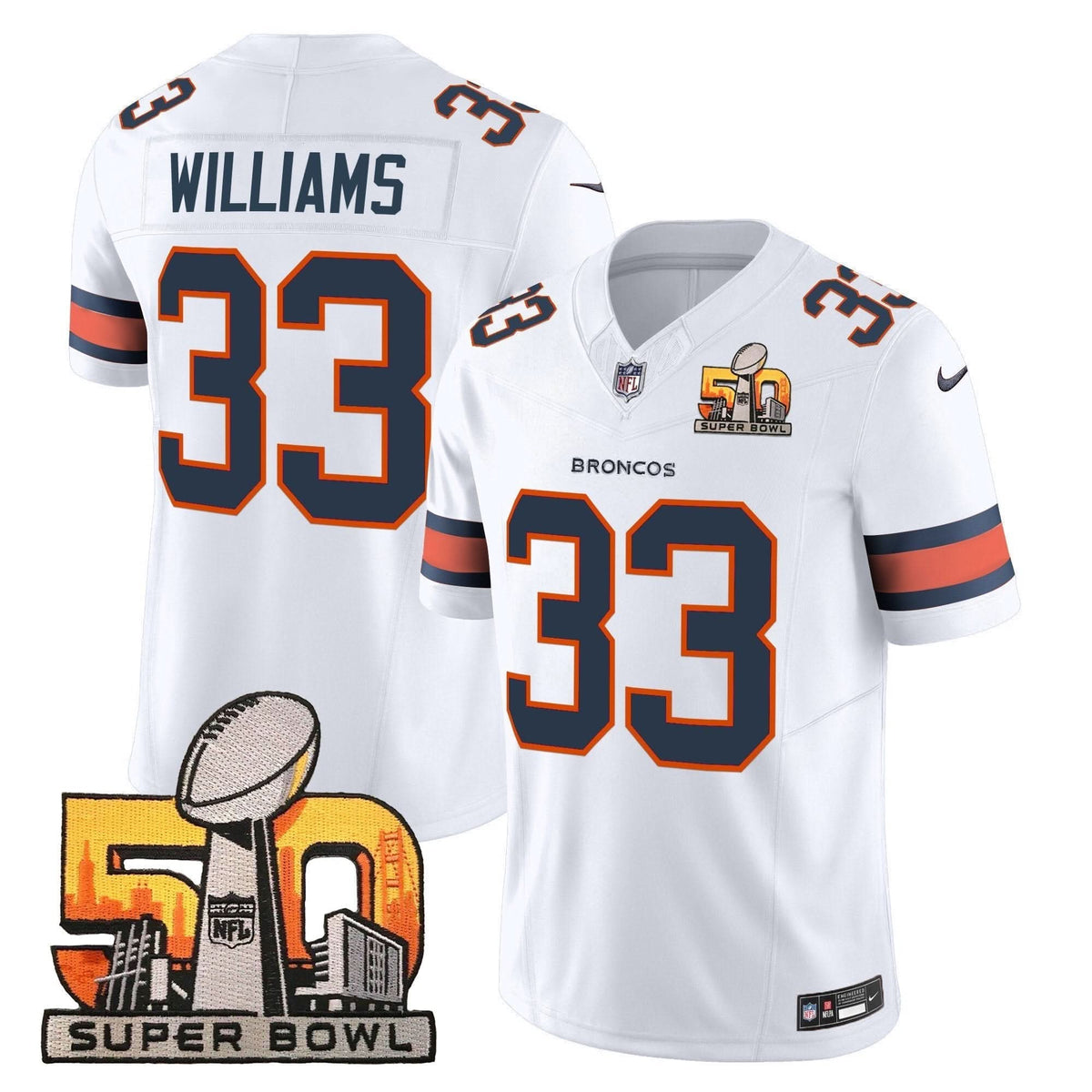 DB Super Bowl 50 Patch Vapor Limited Jersey - image 32