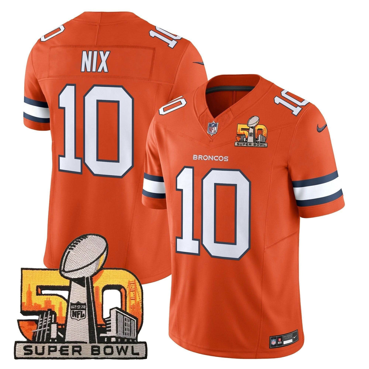 DB Super Bowl 50 Patch Vapor Limited Jersey - image 15