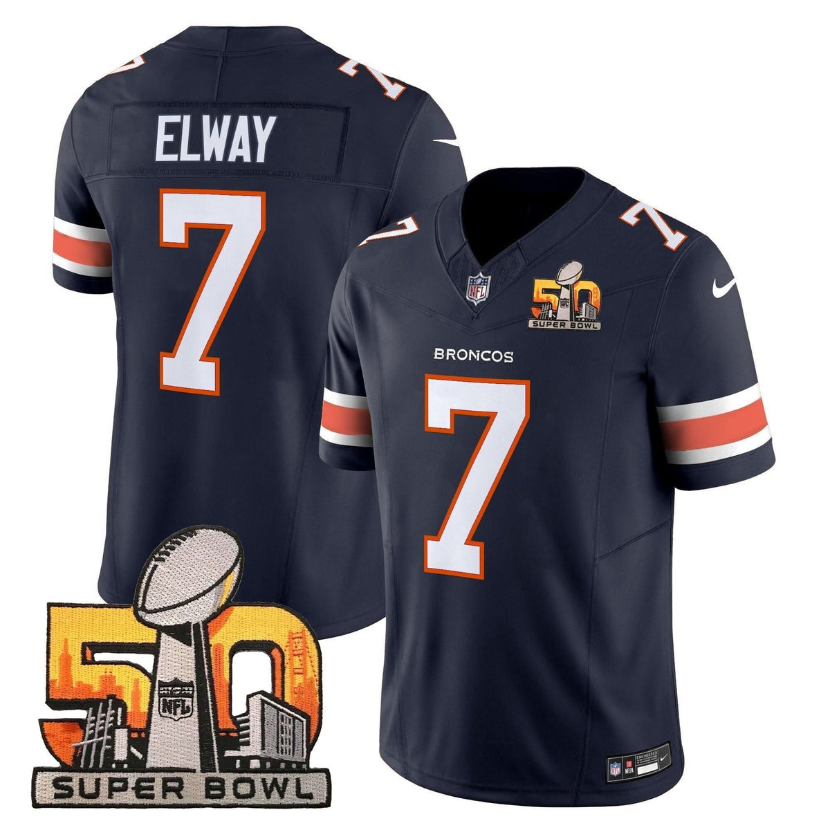 DB Super Bowl 50 Patch Vapor Limited Jersey - image 27