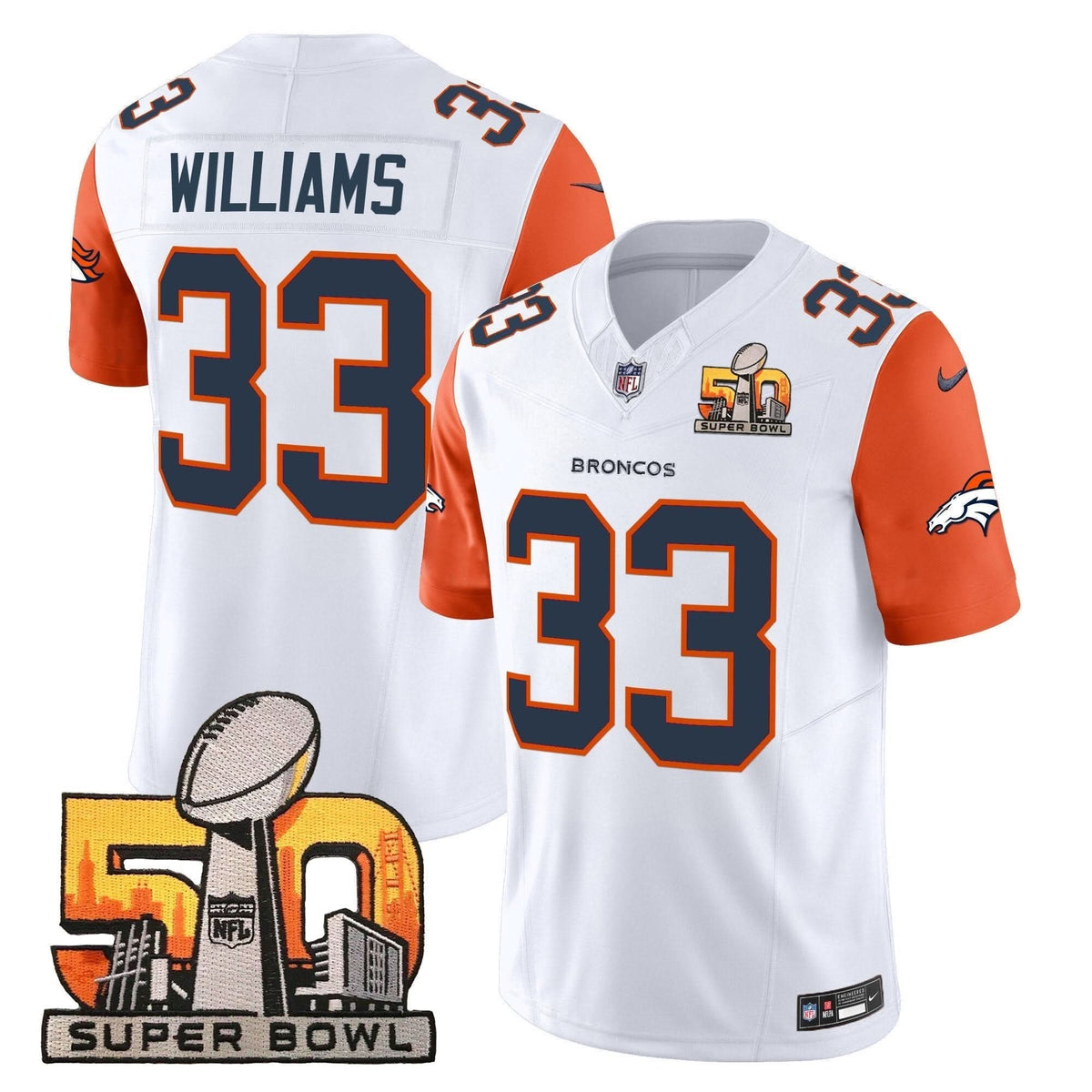 DB Super Bowl 50 Patch Vapor Limited Jersey - image 39