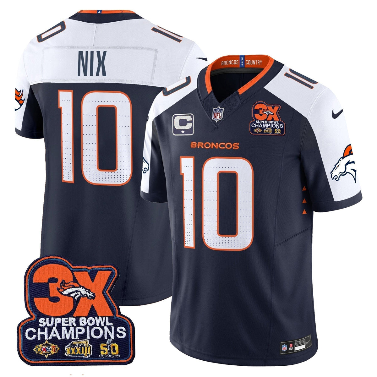 DEN 3-Time Champions Patch Vapor Limited Jersey - image 29