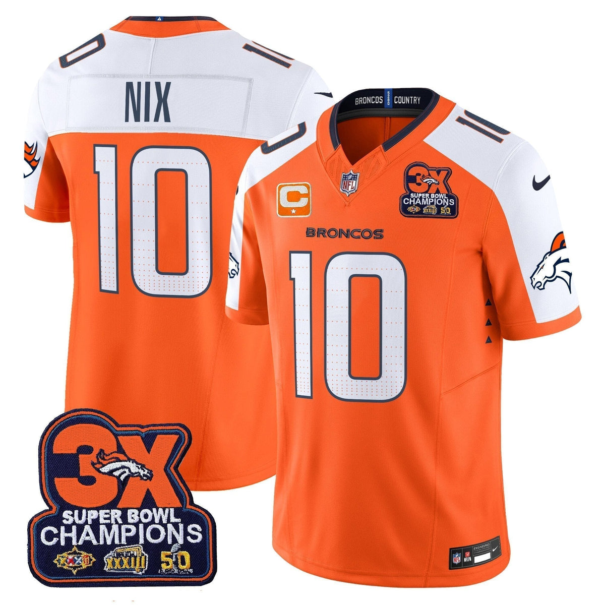 DEN 3-Time Champions Patch Vapor Limited Jersey - image 22