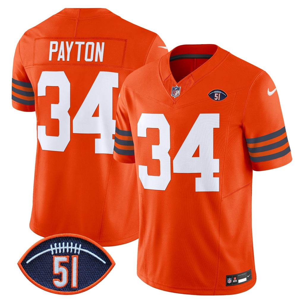 CHI Dick Butkus Patch Throwback Vapor Limited Jersey - image 34