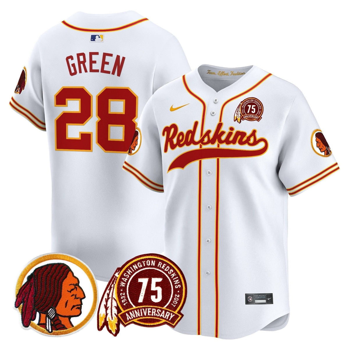WR 75th Patch Throwback Vapor Premier Limited Jersey - image 39