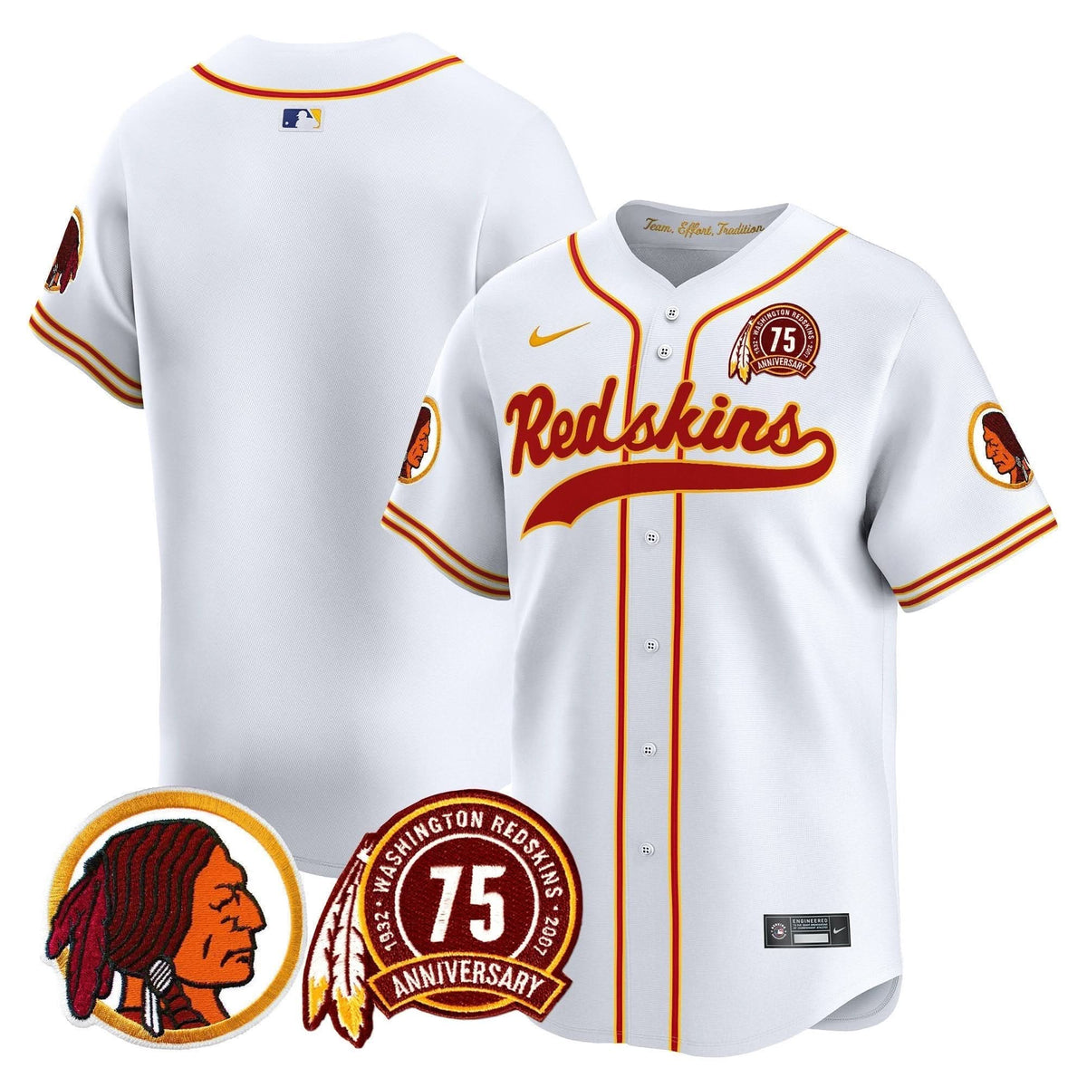 WR 75th Patch Throwback Vapor Premier Limited Jersey - image 40