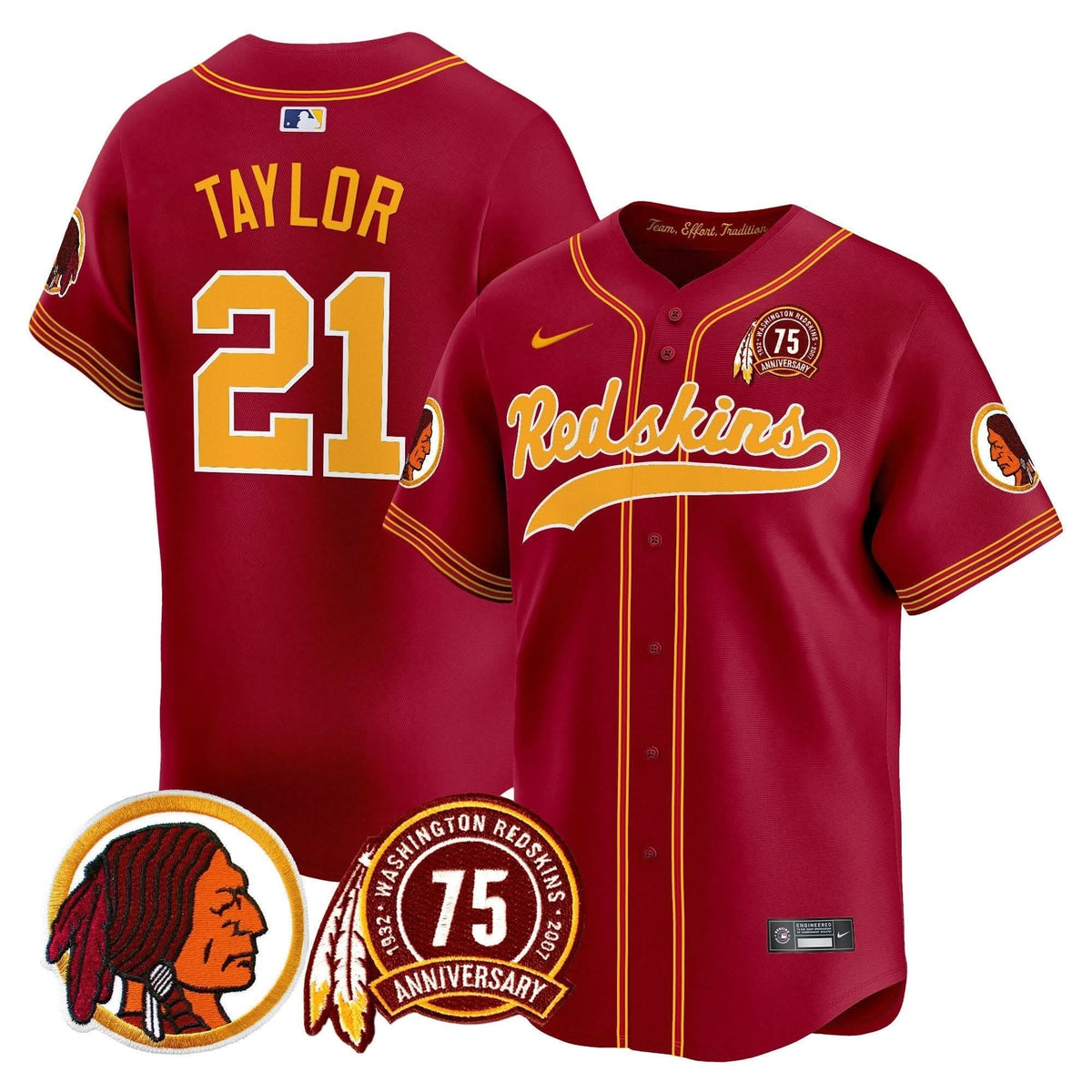 WR 75th Patch Throwback Vapor Premier Limited Jersey - image 30