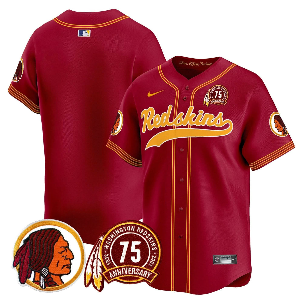 WR 75th Patch Throwback Vapor Premier Limited Jersey - image 32