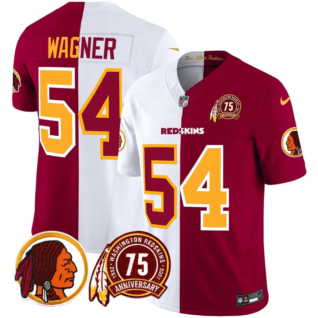 WR 75th Patch Throwback Vapor Limited Jersey - image 44