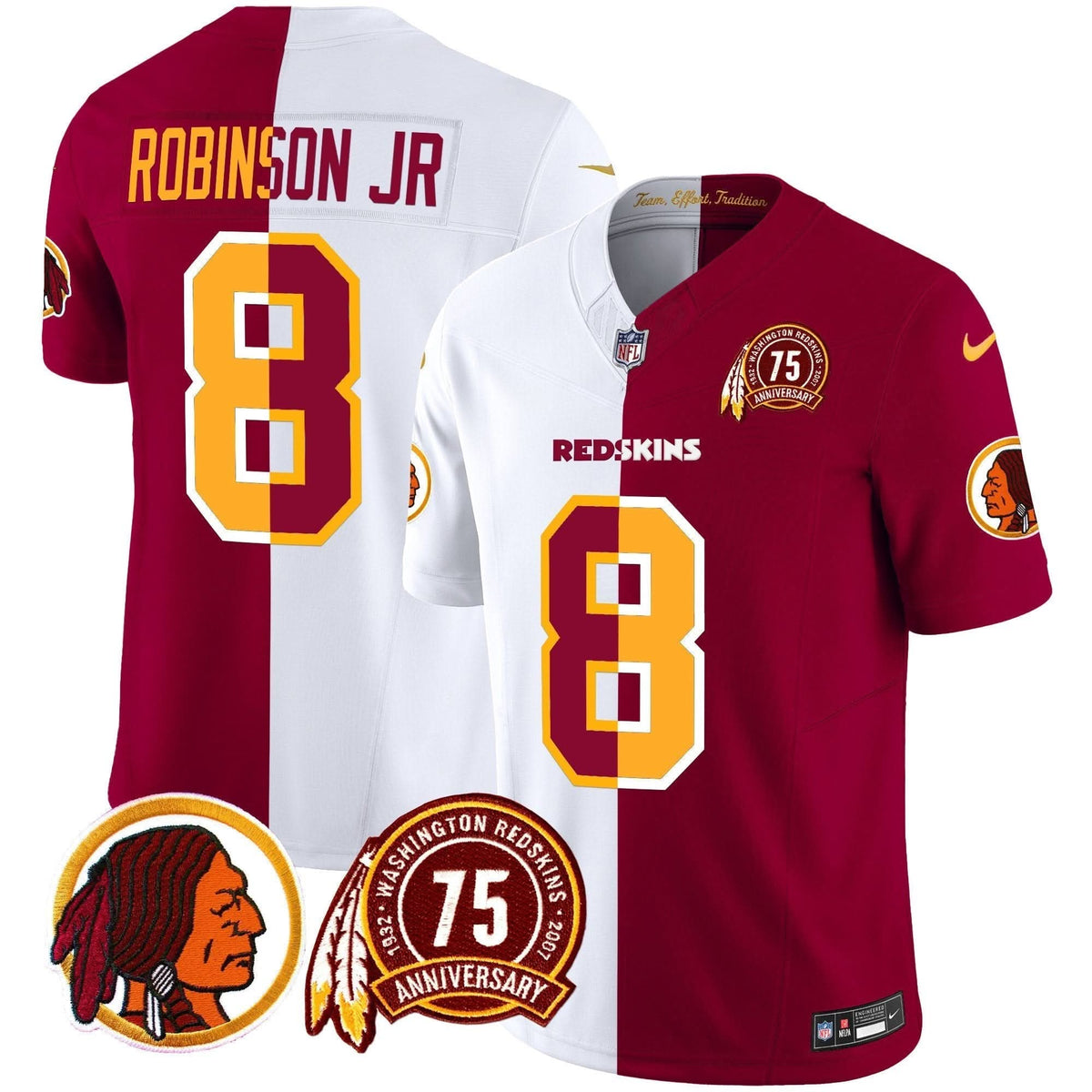 WR 75th Patch Throwback Vapor Limited Jersey - image 42