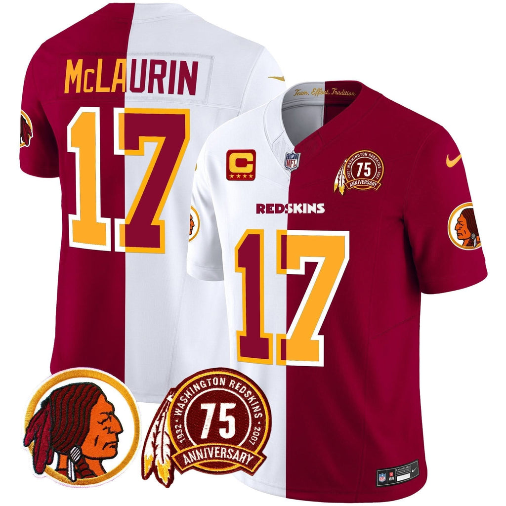 WR 75th Patch Throwback Vapor Limited Jersey - image 45