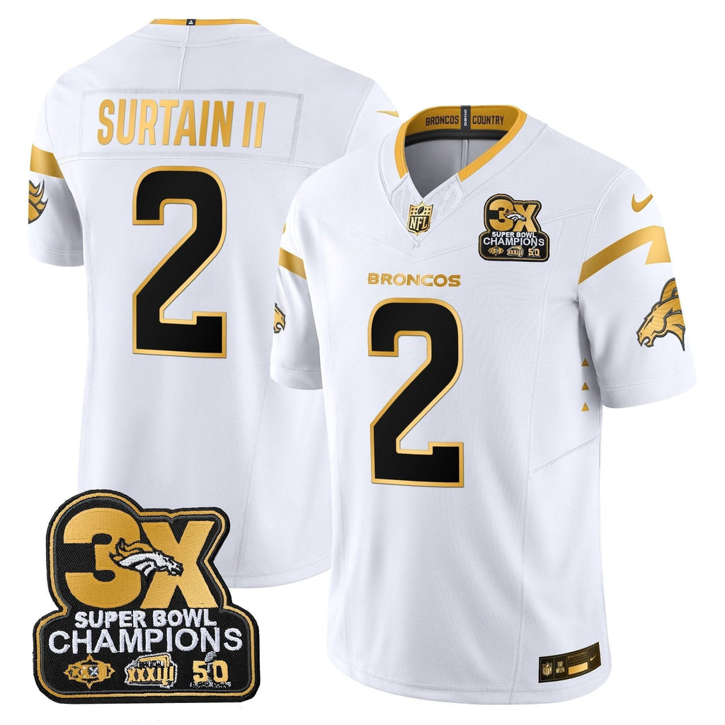 DB 3-Time Champions Patch Gold Vapor Limited Jersey - image 56