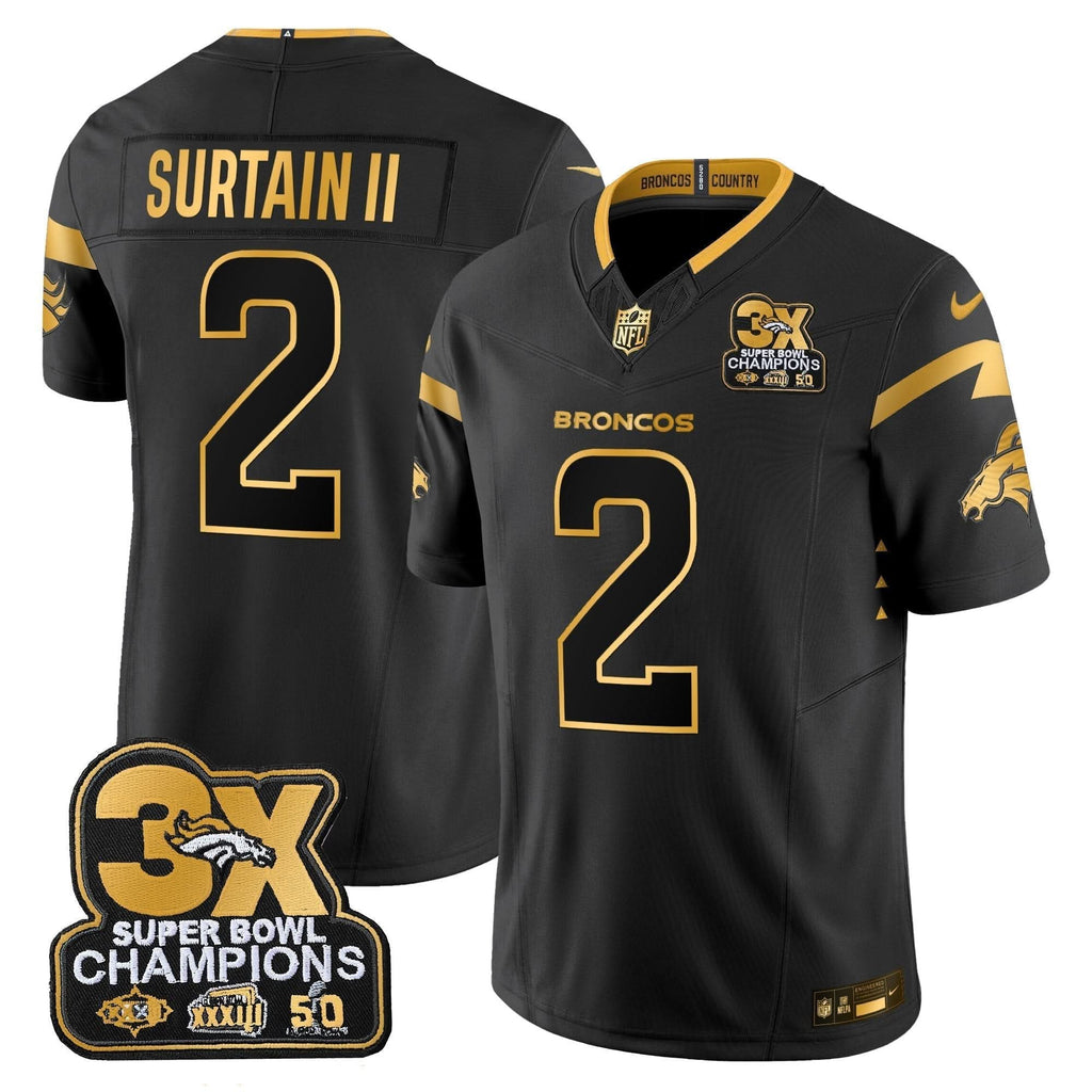 DB 3-Time Champions Patch Gold Vapor Limited Jersey - image 37