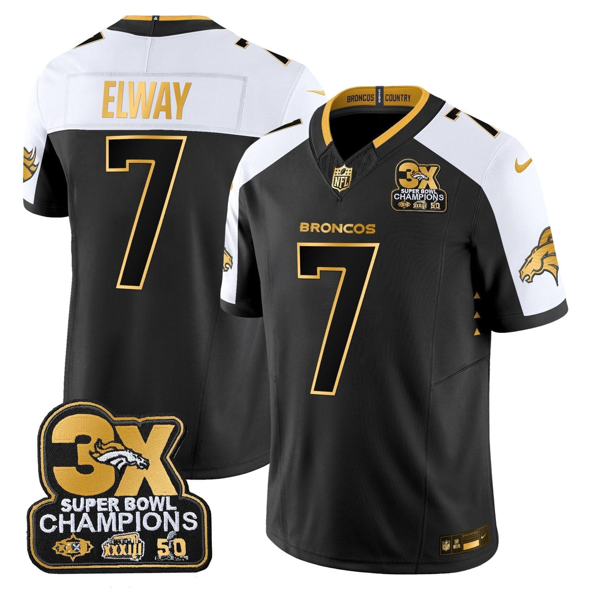 DB 3-Time Champions Patch Gold Vapor Limited Jersey - image 52