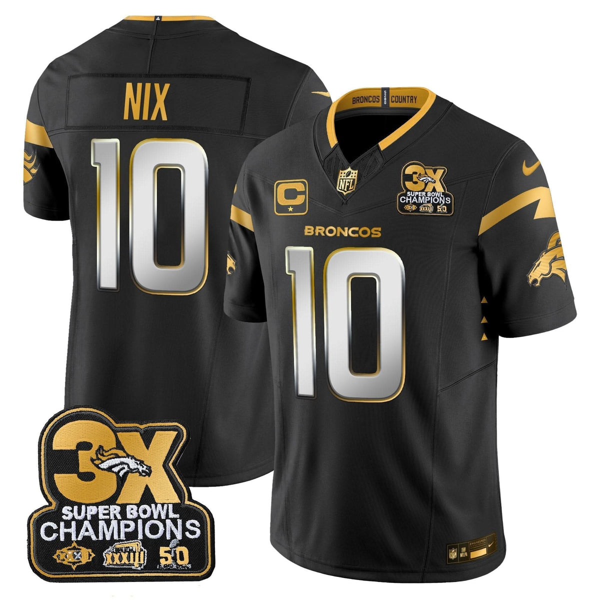 DB 3-Time Champions Patch Gold Vapor Limited Jersey - image 45