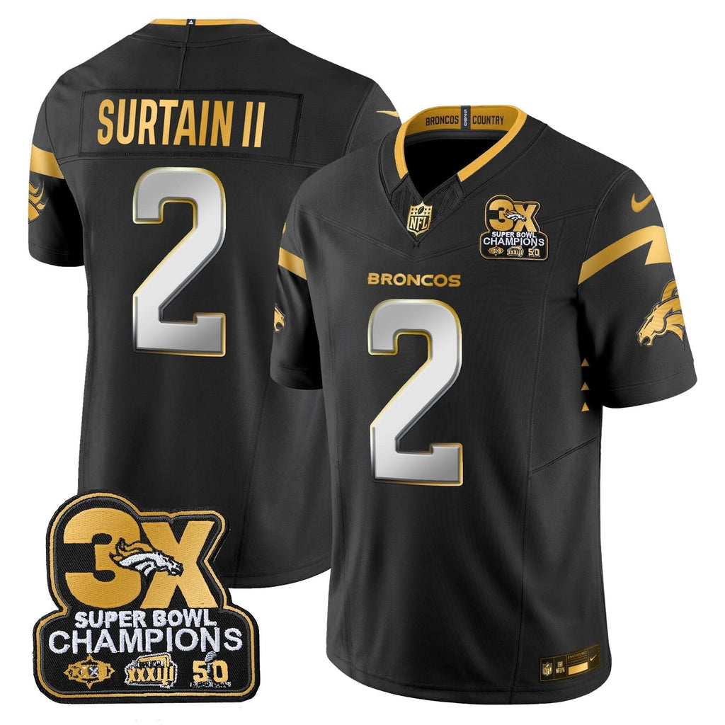 DB 3-Time Champions Patch Gold Vapor Limited Jersey - image 46