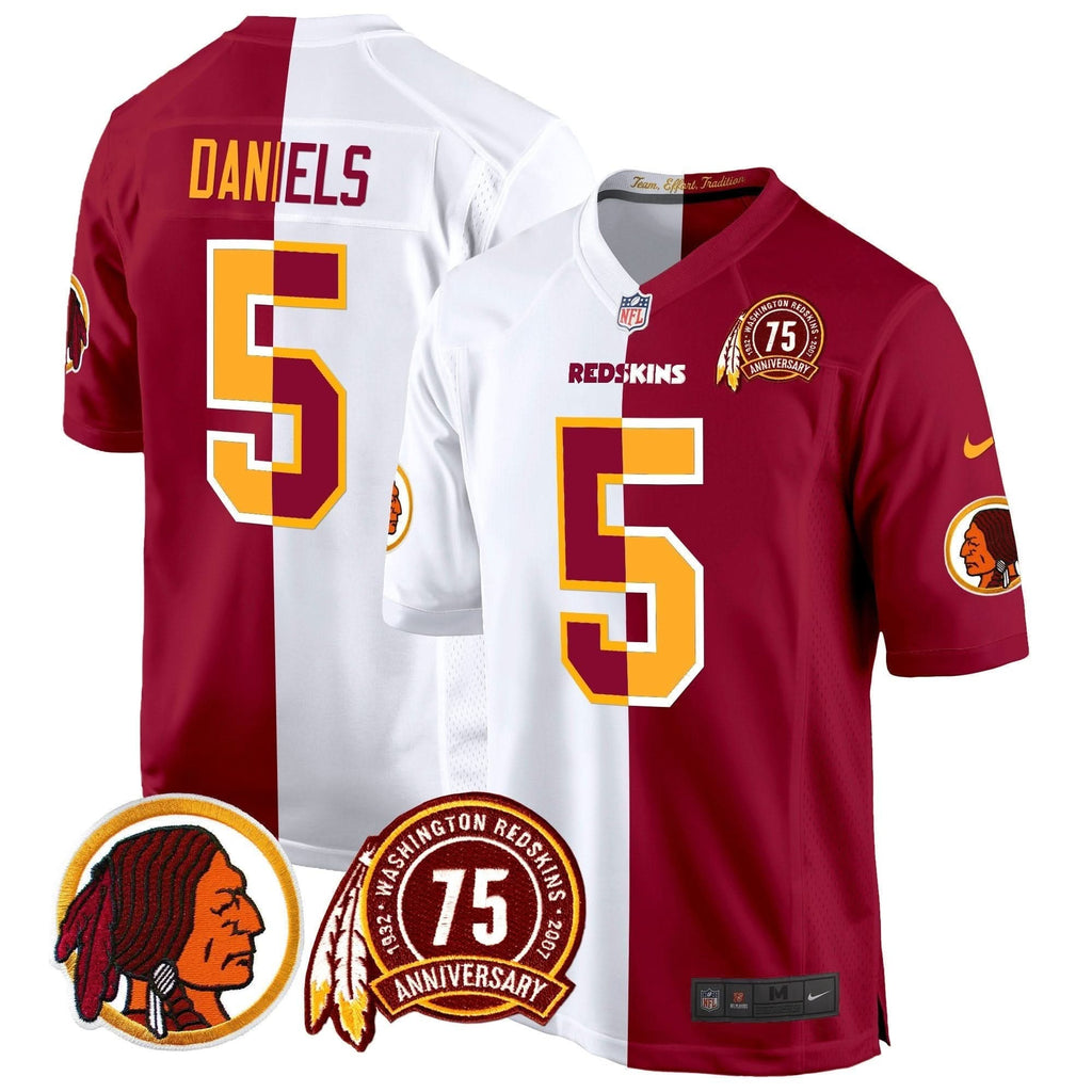 WR 75th Patch Throwback Game Jersey - image 77