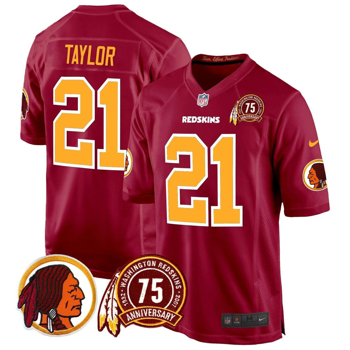 WR 75th Patch Throwback Game Jersey - image 65