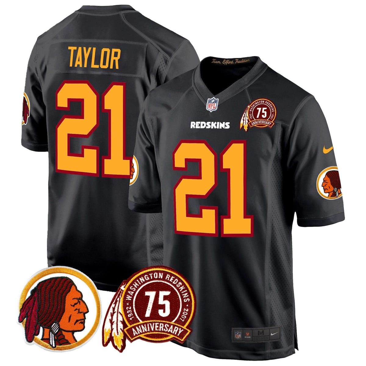 WR 75th Patch Throwback Game Jersey - image 56