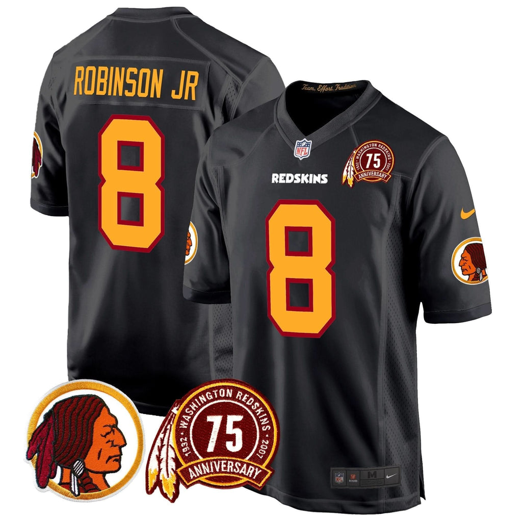 WR 75th Patch Throwback Game Jersey - image 51