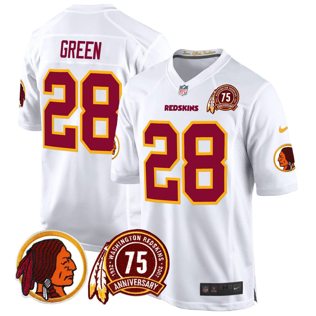 WR 75th Patch Throwback Game Jersey - image 35