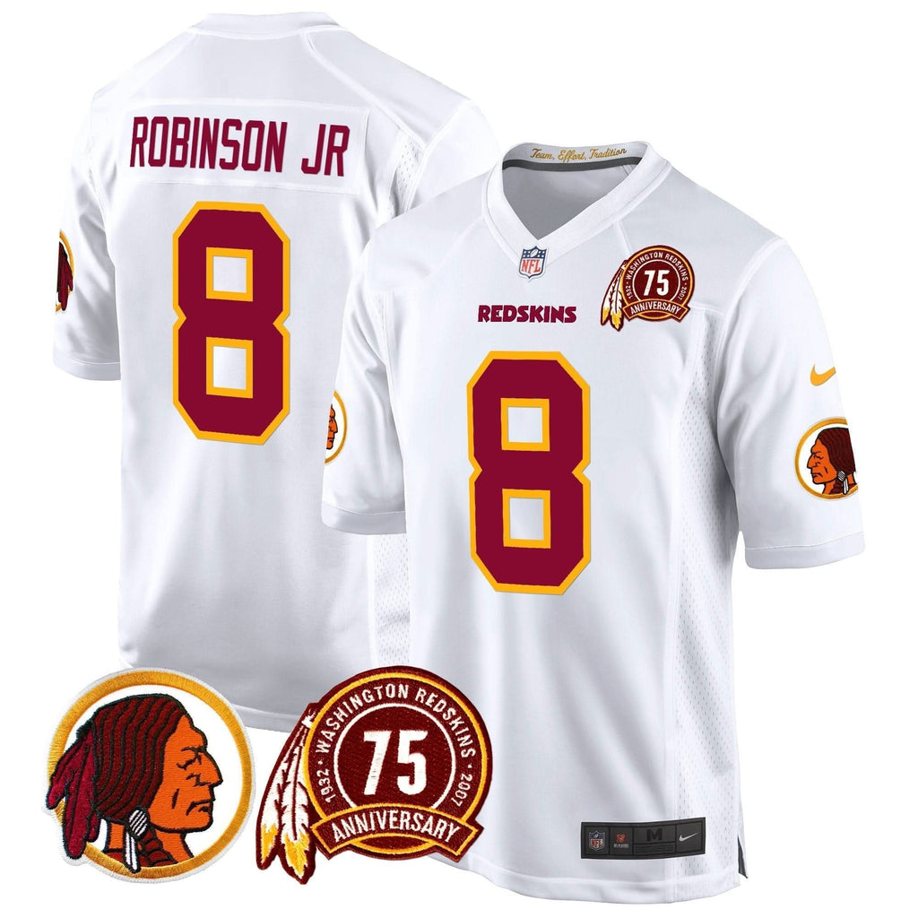 WR 75th Patch Throwback Game Jersey - image 69
