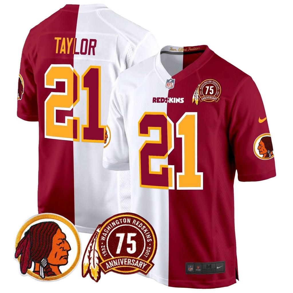 WR 75th Patch Throwback Game Jersey - image 83