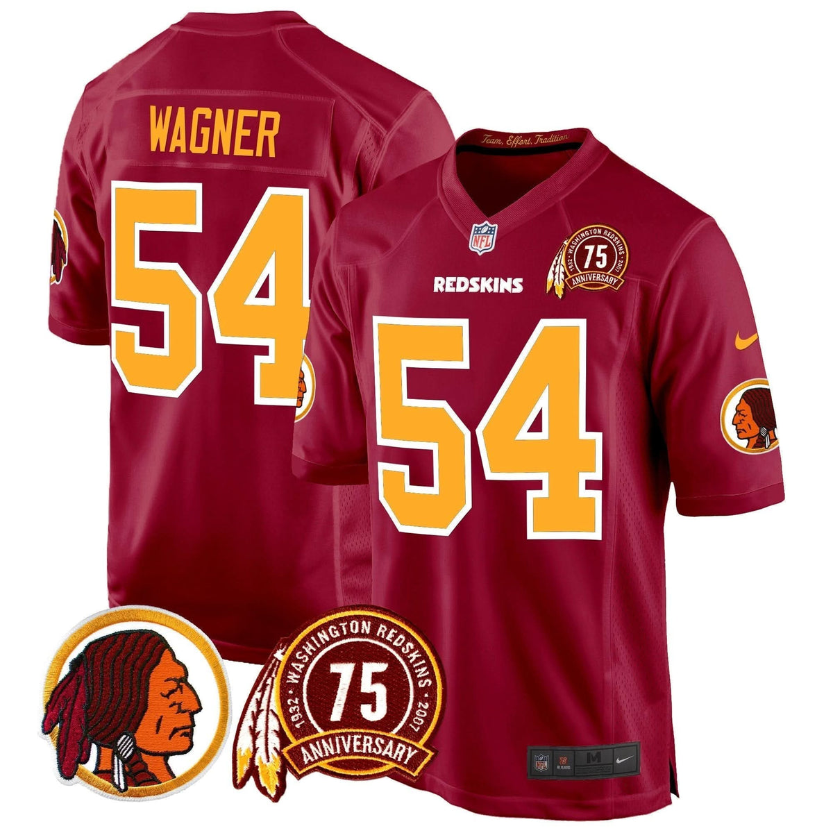 WR 75th Patch Throwback Game Jersey - image 63