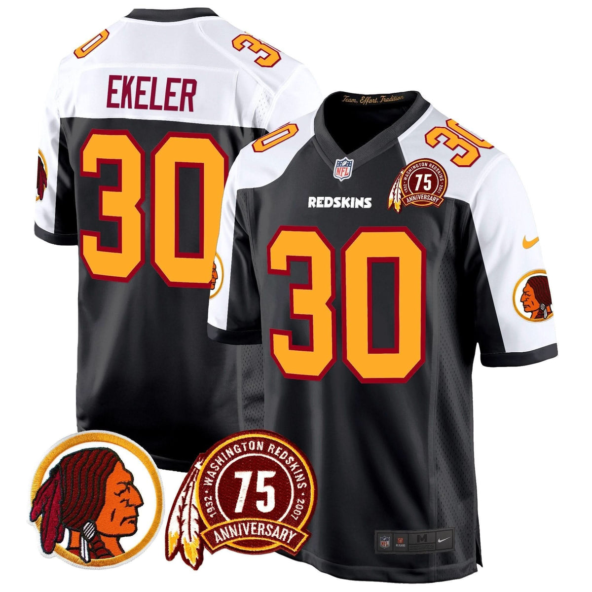 WR 75th Patch Throwback Game Jersey - image 44