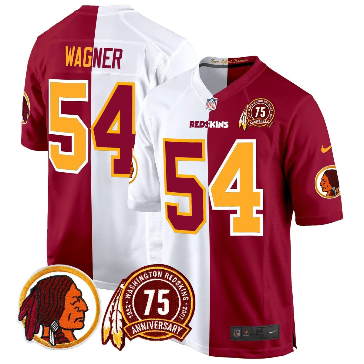 WR 75th Patch Throwback Game Jersey - image 39