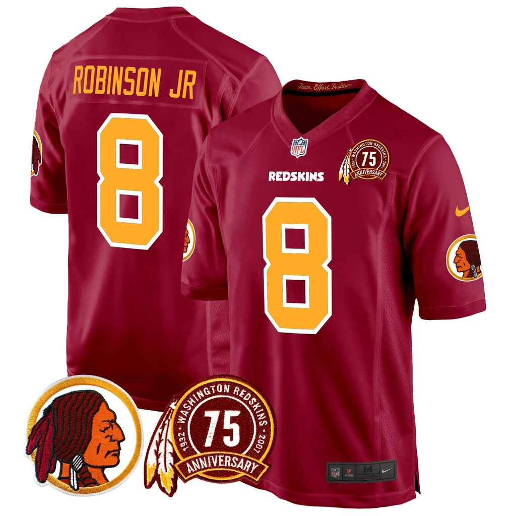 WR 75th Patch Throwback Game Jersey - image 60