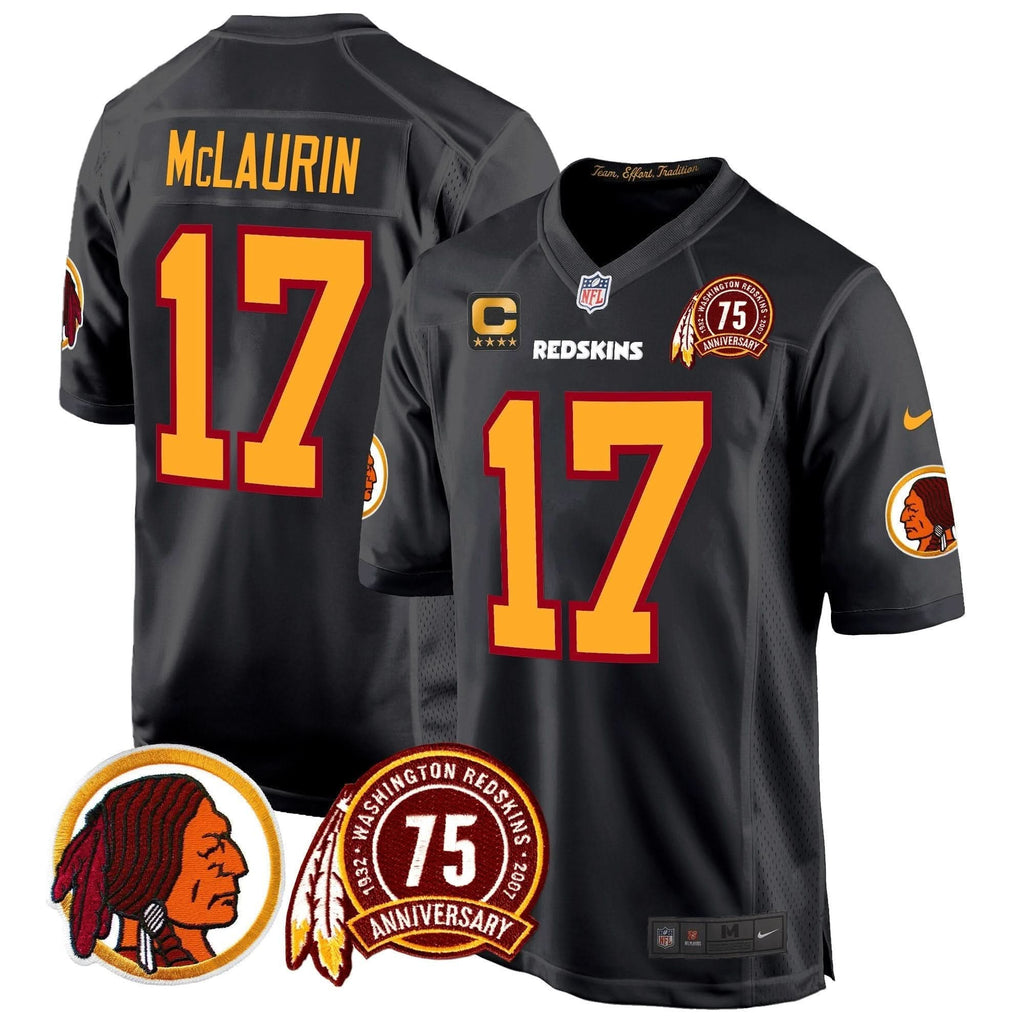 WR 75th Patch Throwback Game Jersey - image 55
