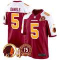 WR 75th Patch Throwback Game Jersey - image 1