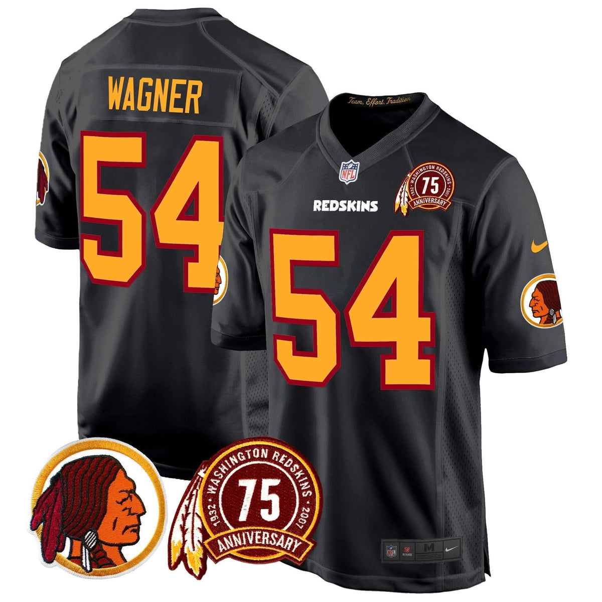 WR 75th Patch Throwback Game Jersey - image 54