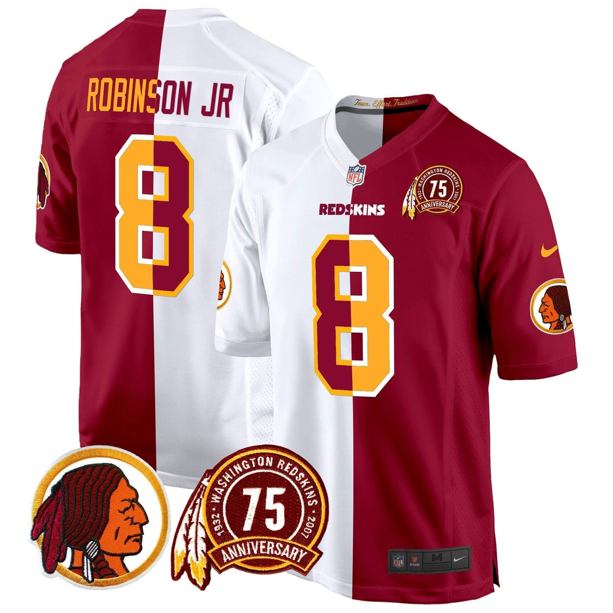 WR 75th Patch Throwback Game Jersey - image 37