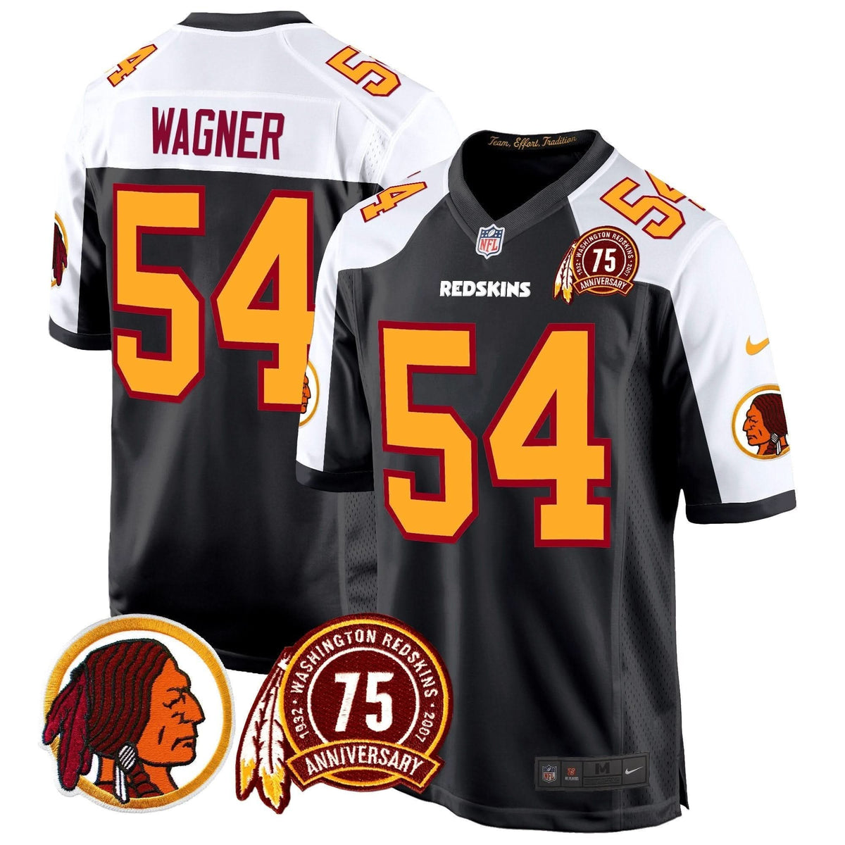 WR 75th Patch Throwback Game Jersey - image 45