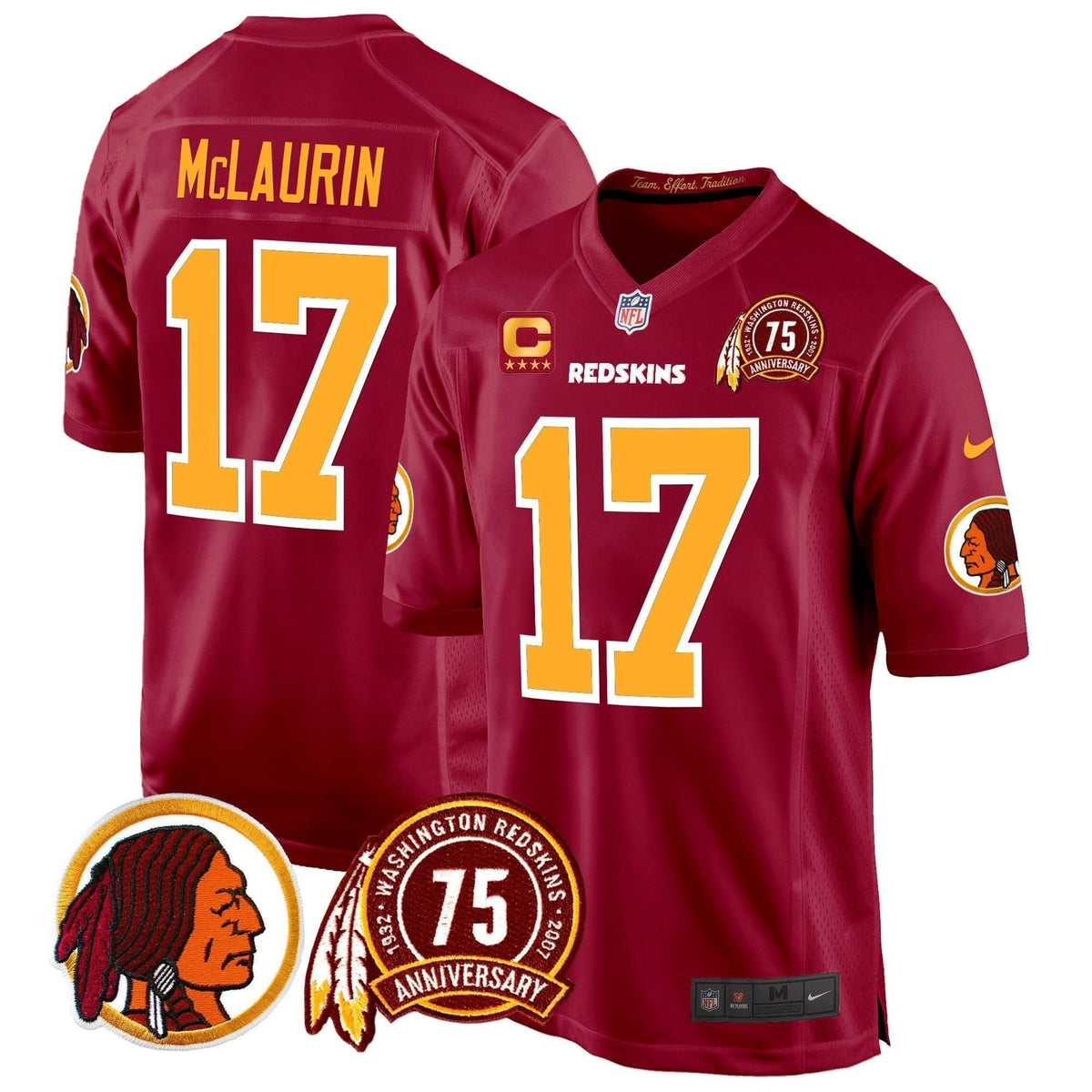 WR 75th Patch Throwback Game Jersey - image 64