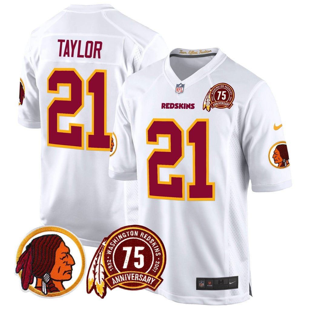 WR 75th Patch Throwback Game Jersey - image 34