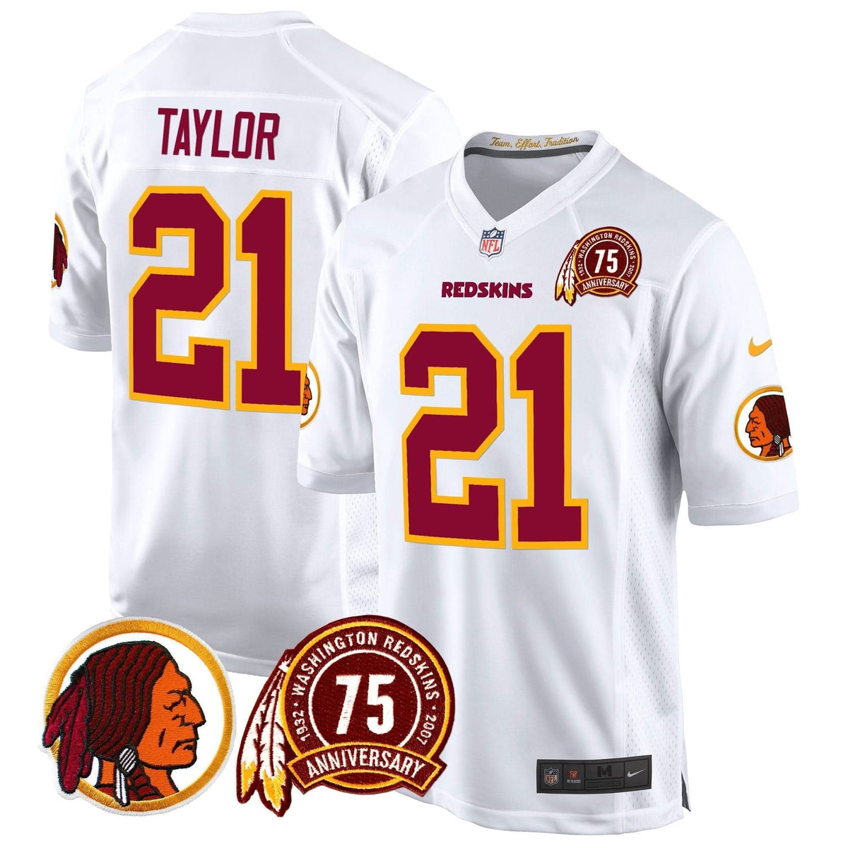 WR 75th Patch Throwback Game Jersey - image 34