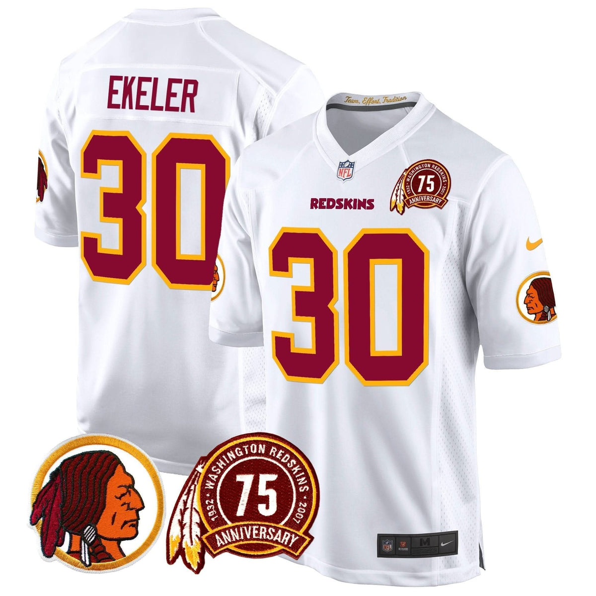 WR 75th Patch Throwback Game Jersey - image 70