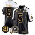 WR 75th & Sean Taylor Patch Gold Game Jersey - image 1