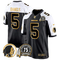 WR 75th Patch Throwback Gold Game Jersey - image 1