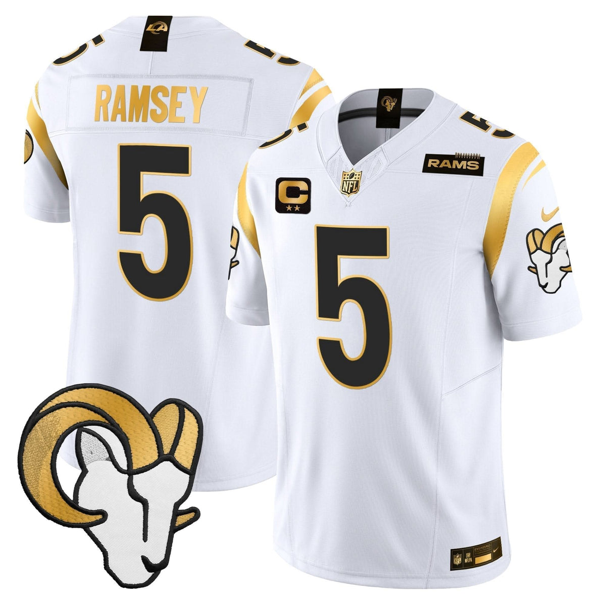 LAR 2024 Gold Vapor Limited Jersey - image 12