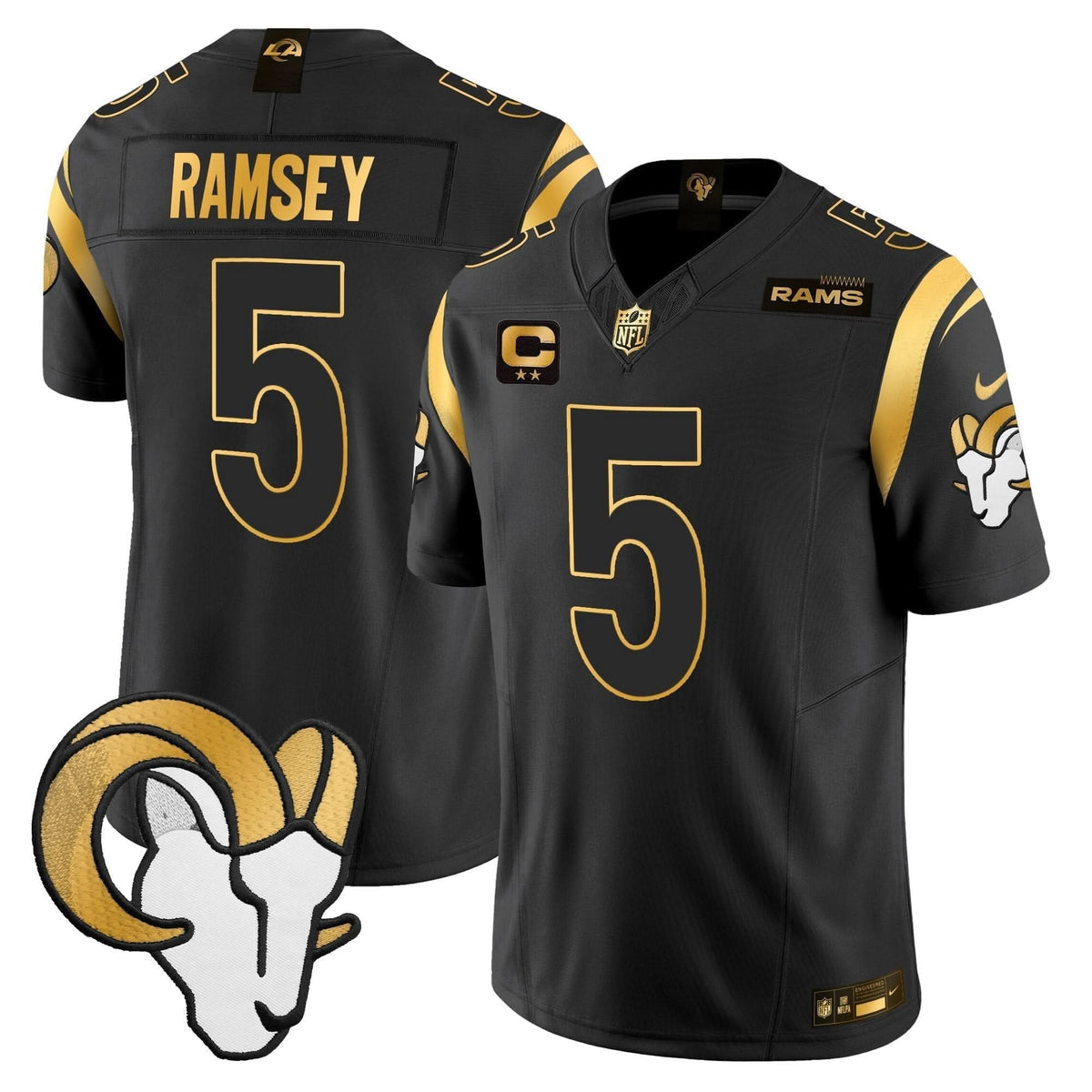 LAR 2024 Gold Vapor Limited Jersey - image 18