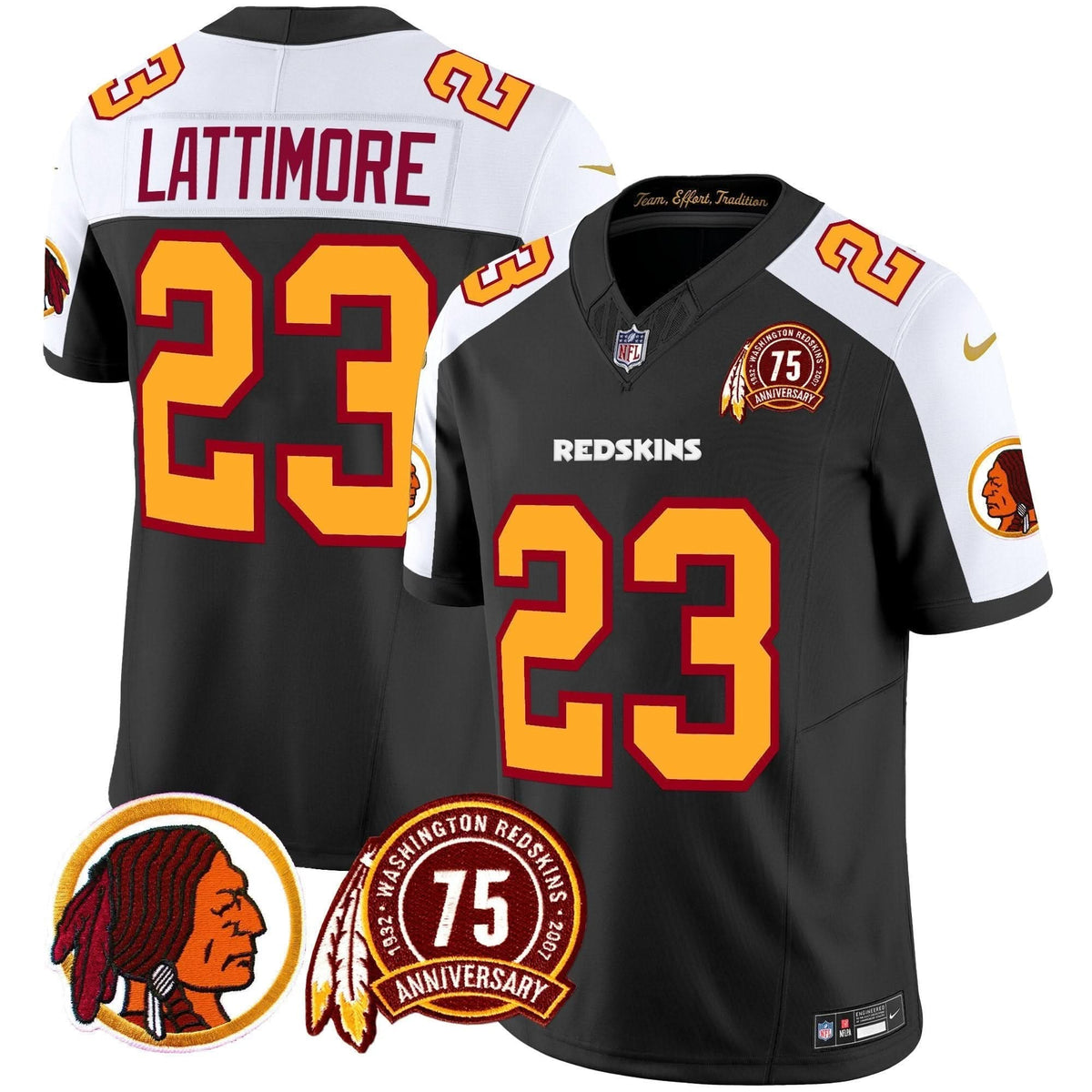 WR 75th Patch Throwback Vapor Limited Jersey - image 40