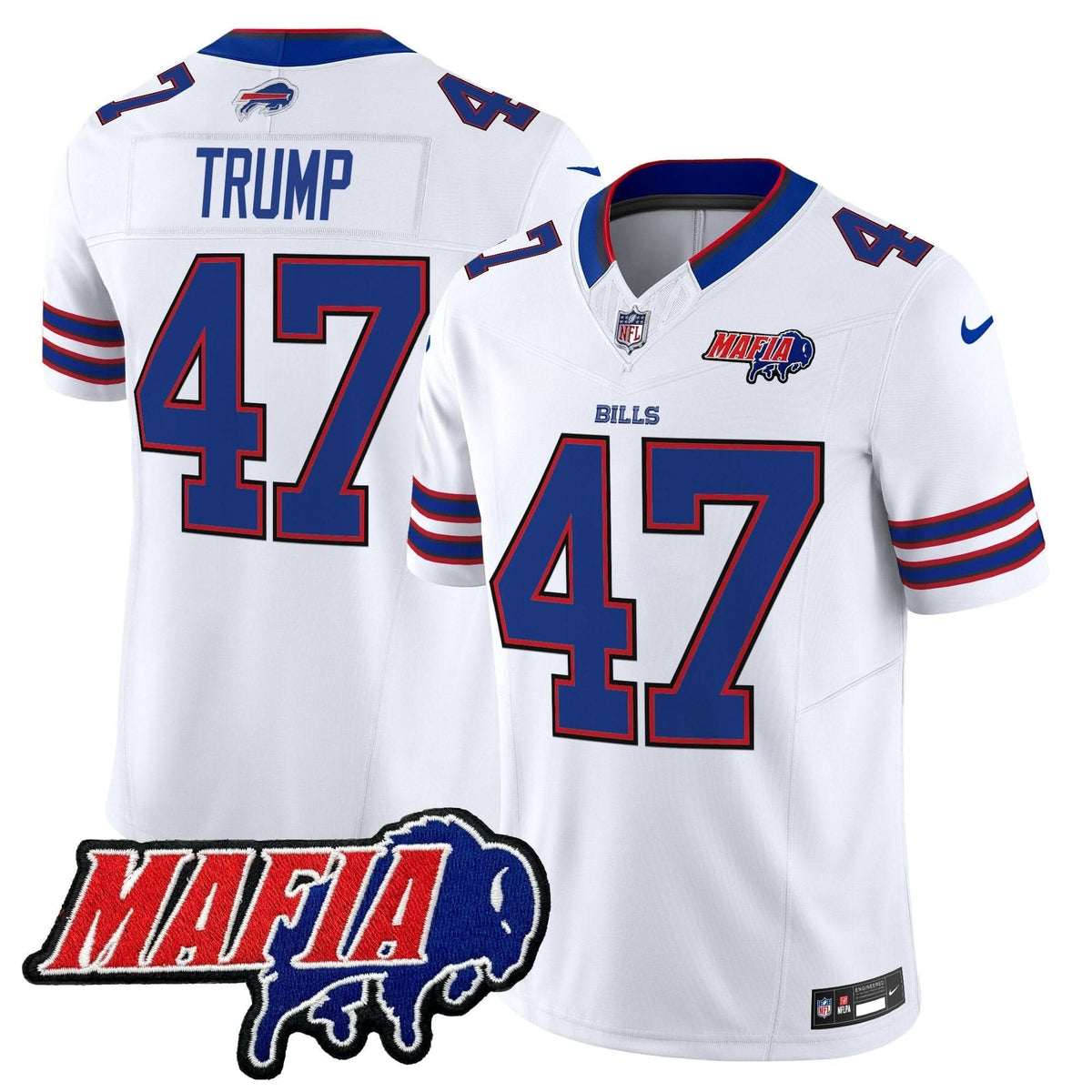 BB 2024 BUF Mafia Patch Vapor Limited Jersey - image 24