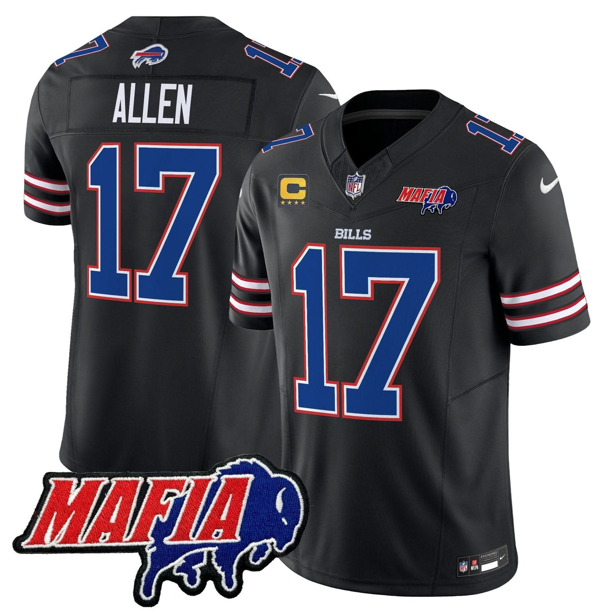 BB 2024 BUF Mafia Patch Vapor Limited Jersey - image 25