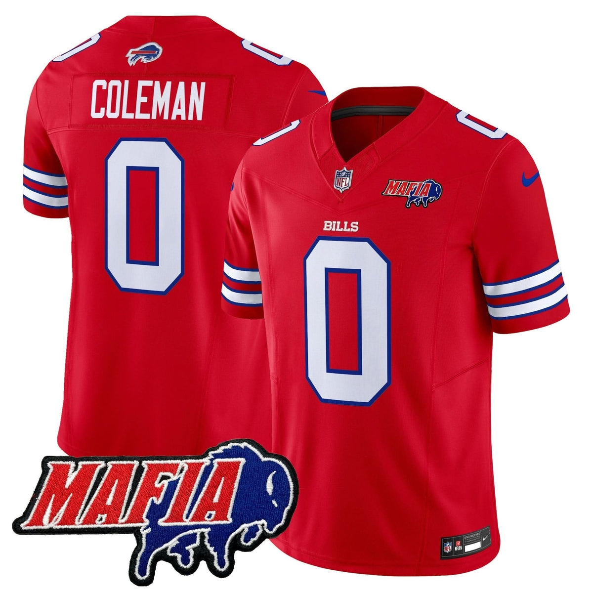 BB 2024 BUF Mafia Patch Vapor Limited Jersey - image 15