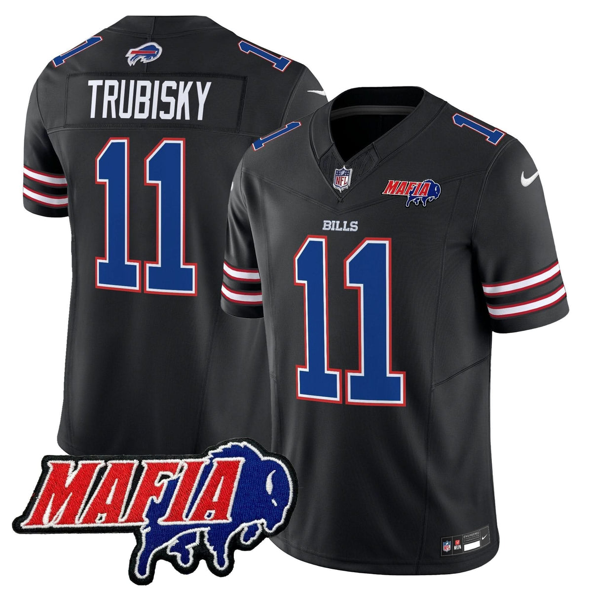 BB 2024 BUF Mafia Patch Vapor Limited Jersey - image 27