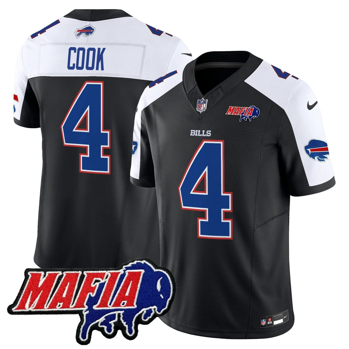 BB 2024 BUF Mafia Patch Vapor Limited Jersey - image 42